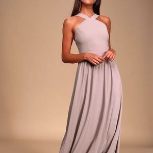 Lulus Air Of Romance Maxi Dress